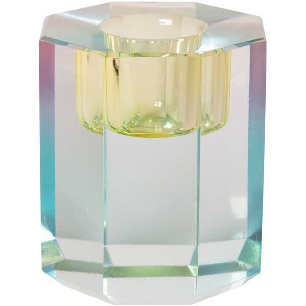 Eja Crystal Candle Holder